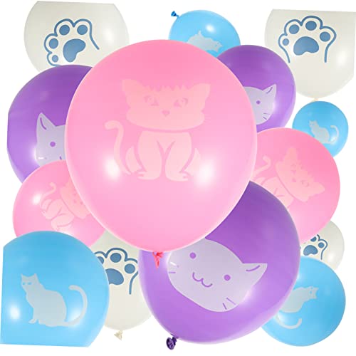 YARNOW 40Stücke Entzückende Katzen Latexballons Für Innengeburtstagsfeiern Vielseitige Farbenfrohe Partyballons Für Kindergeburtstage Und Festliche Anlässe YARNOW 40Stücke Entzückende Katzen Latexballons Für Innengeburtstagsfeiern Vielseitige Farbenfrohe Partyballons Für Kindergeburtstage Und Festliche Anlässe von YARNOW