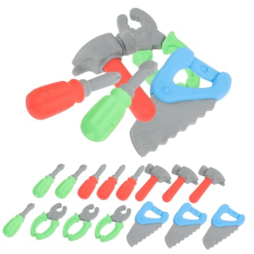YARNOW 4Sätze Kreativen Cartoon Radiergummis für Bunte Miniformate als Schmuck oder Hochwertiges Tpr Material Zufälligen Farben von YARNOW