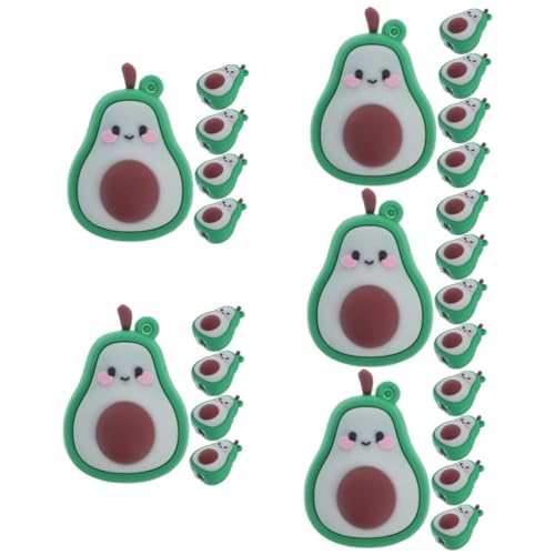 YARNOW 5 Sätze Avocado Anspitzer Handheld Bleistiftspitzer Buntem Design Für Schule Und Büro Kreative Stifte Und 5 Stück * 5 YARNOW 5 Sätze Avocado Anspitzer Handheld Bleistiftspitzer Buntem Design Für Schule Und Büro Kreative Stifte Und 5 Stück * 5 von YARNOW