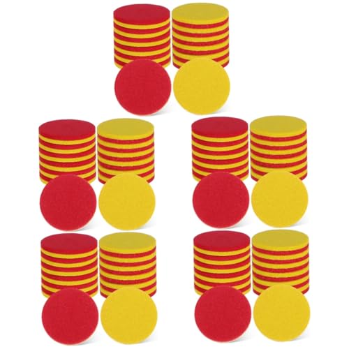YARNOW 5 Sätze Dual Farbige Zählchips Für Pädagogisches Zählfähigkeiten Für Vorschule Und Grundschule Robuste Und Flexible Materialien 100 Stück * 5 YARNOW 5 Sätze Dual Farbige Zählchips Für Pädagogisches Zählfähigkeiten Für Vorschule Und Grundschule Robuste Und Flexible Materialien 100 Stück * 5 von YARNOW