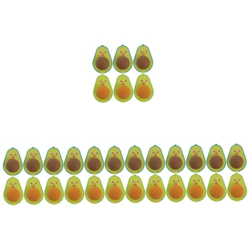 YARNOW 5 Sätze Niedliche Avocado Bleistiftspitzer Tragbarer Bleistiftspitzer Mit Radiergummi Für Schule Und Büro Vielseitig Einsetzbar 6 Stück * 5 von YARNOW