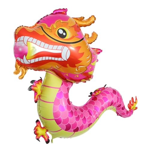 YARNOW 5 Stück Aluminium Folienballons Drache Chinesisches Neujahr Dekoration Party Favor Frühlingsfest Luftballons für Geburtstagsfeiern und Hochzeiten YARNOW 5 Stück Aluminium Folienballons Drache Chinesisches Neujahr Dekoration Party Favor Frühlingsfest Luftballons für Geburtstagsfeiern und Hochzeiten von YARNOW