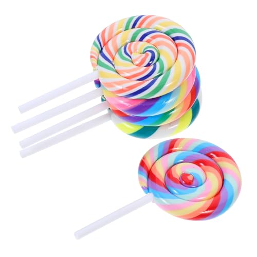 YARNOW 5 Stück Simulation Candy Requisiten für Foto Booth für Karneval Cosplay Hochzeiten und Geburtstagsfeiern von YARNOW