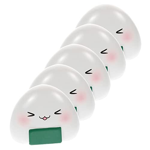 YARNOW 5 Stück Teiliges Mini Reisrollen Dekorationsset Anthropomorphe Lebensmittelmodelle für Kreative Tischdekoration Niedliche Resin Accessoires für Miniaturgärten YARNOW 5 Stück Teiliges Mini Reisrollen Dekorationsset Anthropomorphe Lebensmittelmodelle für Kreative Tischdekoration Niedliche Resin Accessoires für Miniaturgärten von YARNOW