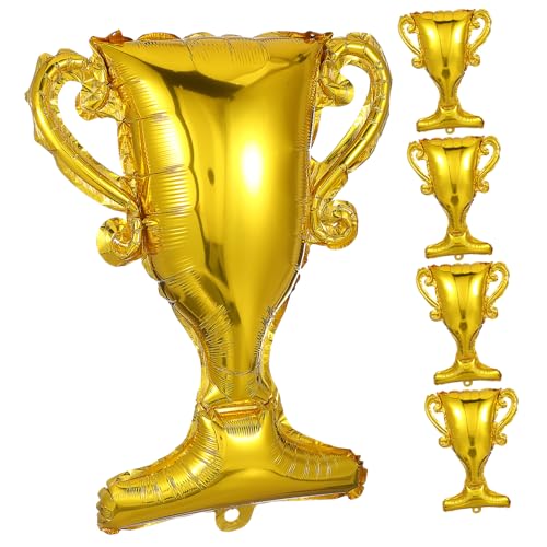 YARNOW 5 Stück Trophäenballon geformt Absolventen groß Glückwunsch Trophäe Abschlussballons Abschlussfeier Abschlussfahnenballons Glückwunsch-Ballon-Banner Aluminiumfolie Golden YARNOW 5 Stück Trophäenballon geformt Absolventen groß Glückwunsch Trophäe Abschlussballons Abschlussfeier Abschlussfahnenballons Glückwunsch-Ballon-Banner Aluminiumfolie Golden von YARNOW