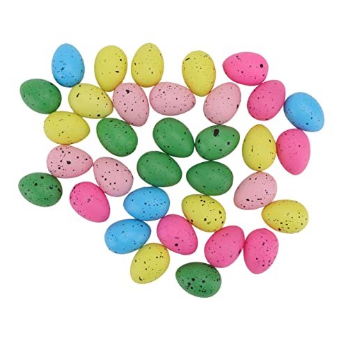 YARNOW 50 Stück Bunte Kunststoff Ostereier Realistische Deko Eier für Partybedarf und Bastelprojekte und Leicht YARNOW 50 Stück Bunte Kunststoff Ostereier Realistische Deko Eier für Partybedarf und Bastelprojekte und Leicht von YARNOW