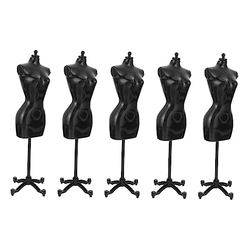 YARNOW 5Stücke Puppenständer Teiliges Verstellbarer Puppenhalter für Puppen Stabiler Mannequin Stand aus Hochwertigem für Puppenkleidung und Bastelprojekte von YARNOW