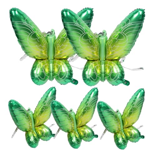 YARNOW 5pcs Butterfly Party Dekorons Luftballons Aluminiumfolie Schmetterlingsformular Flügel Ballon Feen Flügel Kostüm Für Hochzeit Geburtstag Babyparty Party Vorräte YARNOW 5pcs Butterfly Party Dekorons Luftballons Aluminiumfolie Schmetterlingsformular Flügel Ballon Feen Flügel Kostüm Für Hochzeit Geburtstag Babyparty Party Vorräte von YARNOW
