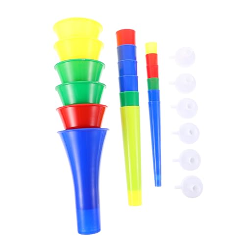 YARNOW 6 Stck. Teiliges Faltbare Kunststofftrompete Lustige Horn Geräuschmacher für Sportveranstaltungen und Partys Tragbar und Sicher Zufällige Farben Zufällige Farbe YARNOW 6 Stck. Teiliges Faltbare Kunststofftrompete Lustige Horn Geräuschmacher für Sportveranstaltungen und Partys Tragbar und Sicher Zufällige Farben Zufällige Farbe von YARNOW