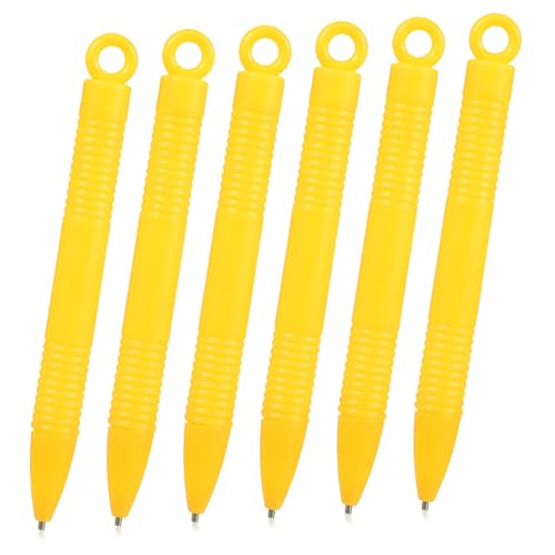 YARNOW 6 Stück Magnetische Zeichenbrett Stifte Teiliges Ergonomisch für Malspaß zum Zeichnen und Doodlen Gelb für Kreative Aktivitäten YARNOW 6 Stück Magnetische Zeichenbrett Stifte Teiliges Ergonomisch für Malspaß zum Zeichnen und Doodlen Gelb für Kreative Aktivitäten von YARNOW