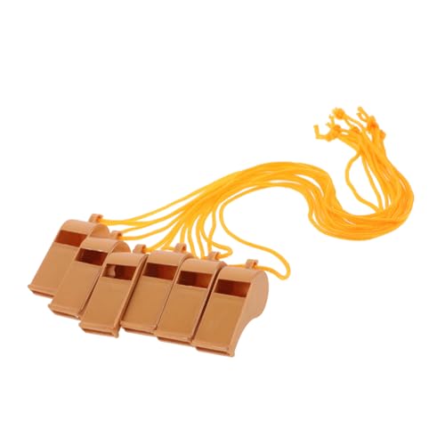 YARNOW 6 Stück Partypfeifen Schiedsrichter pfeifen jubeln Sie Partygeschenke Pfeife für Trainer Golden YARNOW 6 Stück Partypfeifen Schiedsrichter pfeifen jubeln Sie Partygeschenke Pfeife für Trainer Golden von YARNOW