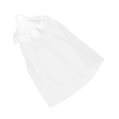 YARNOW 6 Stück Puppenschleier Braut- Kleid Hochzeitspuppe Spitze Hochzeitsschleier Böse Puppen Hochzeitsschleier Schleife Hochzeitsschleier Mit Perlen Bjd-Puppen Garn Weiß YARNOW 6 Stück Puppenschleier Braut- Kleid Hochzeitspuppe Spitze Hochzeitsschleier Böse Puppen Hochzeitsschleier Schleife Hochzeitsschleier Mit Perlen Bjd-Puppen Garn Weiß von YARNOW