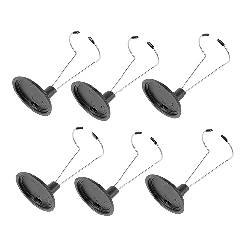 YARNOW 6 Stück Teiliges Puppenständer Stabiler Doll Display Rack für Zuhause Geschäft und Supermarkt Tragbar und Platzsparend zum Ausstellen und Lagern von Puppen Schwarz von YARNOW