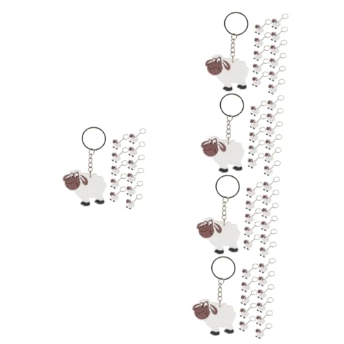 YARNOW 60 Stck Teiliges Schaf Schlüsselanhänger aus Robustem Material Niedlicher Tieranhänger und Dekoratives für Kinderparty und Alltag Weiche Oberfläche Einfach zu Befestigen YARNOW 60 Stck Teiliges Schaf Schlüsselanhänger aus Robustem Material Niedlicher Tieranhänger und Dekoratives für Kinderparty und Alltag Weiche Oberfläche Einfach zu Befestigen von YARNOW