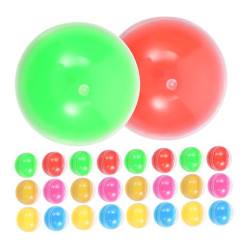 YARNOW 60 Stück Gacha-Maschine Behälter für Verkaufsautomaten Spielzeugkapseln Klauenmaschinenpreis Preiskapsel runde Kapseln leer Automatenkapsel Partygeschenke Plastik YARNOW 60 Stück Gacha-Maschine Behälter für Verkaufsautomaten Spielzeugkapseln Klauenmaschinenpreis Preiskapsel runde Kapseln leer Automatenkapsel Partygeschenke Plastik von YARNOW