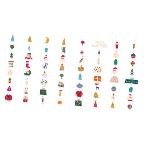 YARNOW 64 Stück Teiliges Weihnachts Sticker Selbstklebend Wasserdichte Scrapbooking und Geschenkaufkleber Bunte Diy Dekoration für Fotoalben Planer Tagebücher Partys und YARNOW 64 Stück Teiliges Weihnachts Sticker Selbstklebend Wasserdichte Scrapbooking und Geschenkaufkleber Bunte Diy Dekoration für Fotoalben Planer Tagebücher Partys und von YARNOW