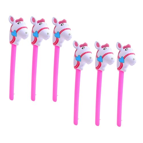 YARNOW 6Stücke Aufblasbarer Pferdekopf Stab Party Requisiten Aufblasbare Tierstäbe Für Spielaufführungen Und Bühnenbilder Und Fördert Interaktion Und Kreatives YARNOW 6Stücke Aufblasbarer Pferdekopf Stab Party Requisiten Aufblasbare Tierstäbe Für Spielaufführungen Und Bühnenbilder Und Fördert Interaktion Und Kreatives von YARNOW