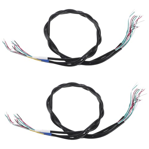 YARNOW 6Stücke Gitarren Verbindungskabel Erdungskabel für Gitarren Musikkabel für Einfaches und Installation Optimiert für Klangqualität und Geräuschreduzierung von YARNOW