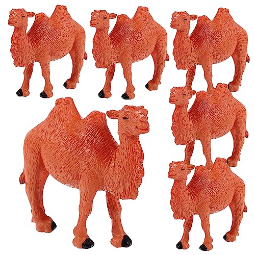 YARNOW 6Stücke Kamelmodelle Realistische Tierfiguren Für Garten Und Tischdekoration Handbemalte Kamelspielzeuge Für Miniaturlandschaften YARNOW 6Stücke Kamelmodelle Realistische Tierfiguren Für Garten Und Tischdekoration Handbemalte Kamelspielzeuge Für Miniaturlandschaften von YARNOW