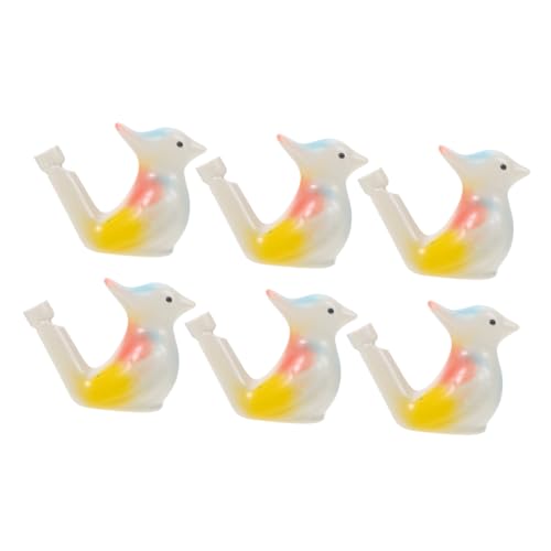 YARNOW 6Stücke Keramische Vogel Lustiges Musikspielzeug für Hochzeiten Geburtstagsfeiern und Feiertage Kreatives Design mit Lebhaften Farben YARNOW 6Stücke Keramische Vogel Lustiges Musikspielzeug für Hochzeiten Geburtstagsfeiern und Feiertage Kreatives Design mit Lebhaften Farben von YARNOW