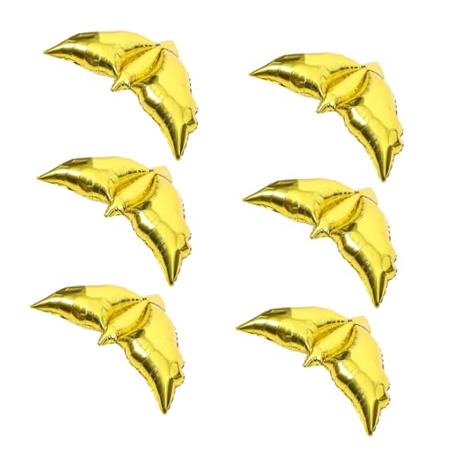 YARNOW 6Stücke Taubenballons Aus Aluminiumfolie Elegante Luftballons Für Hochzeiten Geburtstagsfeiern Und Partys Symbol Für Erinnerungen von YARNOW