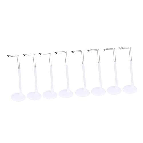 YARNOW 8 Stück Teiliges Puppenständer aus Kunststoff Stabiler Puppenhalter für Präsentation von Figuren für Zuhause Geschäfte und Sammlungen YARNOW 8 Stück Teiliges Puppenständer aus Kunststoff Stabiler Puppenhalter für Präsentation von Figuren für Zuhause Geschäfte und Sammlungen von YARNOW