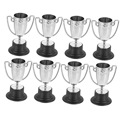 YARNOW 8Stücke Mini Trophäen Auszeichnungen Für Gold Und Teilnahme Trophäen Für Sportveranstaltungen Wettbewerbe Und Partys Trophäendekor Und Belohnungen von YARNOW