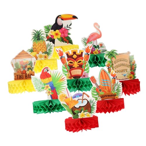 YARNOW 9 Stück Hawaiian Honeycomb Dekoration Teilig Tropische Tischdekoration für Sommerpartys Luau Feiern und Aloha Themen Robustes Farbenfrohe Ornamente für Stilvolle Anlässe YARNOW 9 Stück Hawaiian Honeycomb Dekoration Teilig Tropische Tischdekoration für Sommerpartys Luau Feiern und Aloha Themen Robustes Farbenfrohe Ornamente für Stilvolle Anlässe von YARNOW