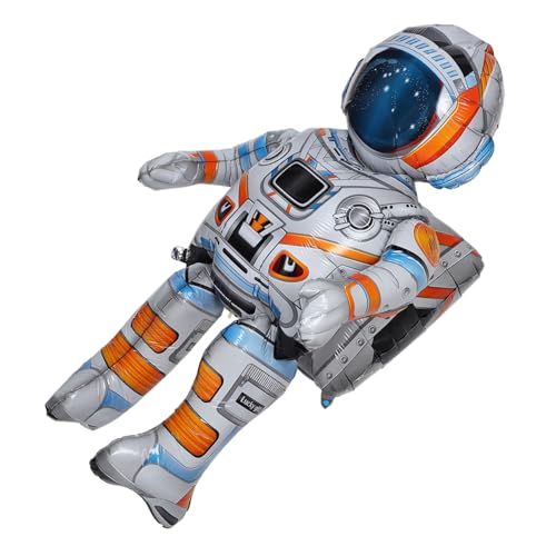 YARNOW Astronautenballon Luftballons Mit Weltraummotiv Astronauten-ballons Aufblasbarer Astronaut Weltraum-party-dekorationen Partydekorationen Mit Weltraummotiven Aluminiumfolie von YARNOW
