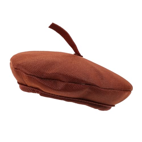 YARNOW Baskenmützen Mini Baskenmütze für Puppen Baskenmütze süße winzige Hüte Puppenhutverzierungen Kleiner Hut Puppenhut Beret winzige Baskenmütze für Puppe Stoff Kaffee YARNOW Baskenmützen Mini Baskenmütze für Puppen Baskenmütze süße winzige Hüte Puppenhutverzierungen Kleiner Hut Puppenhut Beret winzige Baskenmütze für Puppe Stoff Kaffee von YARNOW