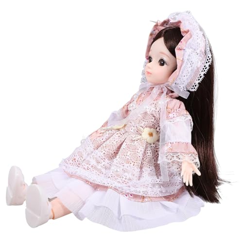 YARNOW Bjd Kawaii Gelenkpuppe Mit Kleidung Schuhen Und Hut Niedliche Lolita-Style Puppe Für Junge Mädchen Fördert Kreativität Und Interaktion YARNOW Bjd Kawaii Gelenkpuppe Mit Kleidung Schuhen Und Hut Niedliche Lolita-Style Puppe Für Junge Mädchen Fördert Kreativität Und Interaktion von YARNOW