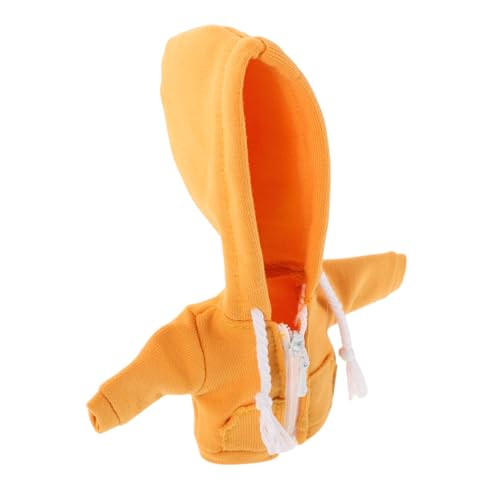 YARNOW Bjd Puppenjacke Puppenzubehör Hoodie-Auto-Gangschaltungsabdeckung Puppenkleidung Schalthebelabdeckung bjd Puppen Kleidung Abdeckung des Schaltknaufs Schaltknauf-Hoodie Stoff Gelb von YARNOW