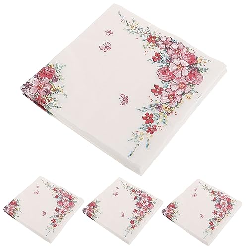YARNOW Blumenserviette Esstisch Servietten Papierserviette dekorativ Aufschlag Papierservietten dekorativ Blumen- bunt bedruckte Servietten Dekorative Papierservietten Serviettenpapier YARNOW Blumenserviette Esstisch Servietten Papierserviette dekorativ Aufschlag Papierservietten dekorativ Blumen- bunt bedruckte Servietten Dekorative Papierservietten Serviettenpapier von YARNOW