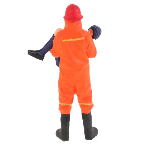 YARNOW Feuerwehrpuppe Feuerwehr Kuchen Topper Feuerkostüm -LKW für Krankenwagen Figur Feuerwehr-Outfit für -Krankenwagen Arbeitsfiguren LKW - Harz YARNOW Feuerwehrpuppe Feuerwehr Kuchen Topper Feuerkostüm -LKW für Krankenwagen Figur Feuerwehr-Outfit für -Krankenwagen Arbeitsfiguren LKW - Harz von YARNOW