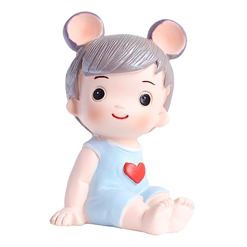 YARNOW Geburtstagskuchen Dekoration Niedlicher Junge Prinz Cartoon Kuchen Ornament für Party und Feiern und Sicher für Muffins und Desserts von YARNOW