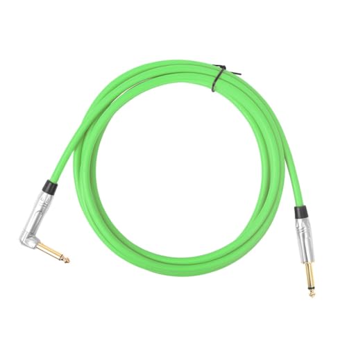 YARNOW Gitarre Kabel Geräuschreduzierendes Verbindungskabel für Gitarre Bass Mikrofone und Lautsprecher Langlebig Hochwertiges Audiozubehör von YARNOW