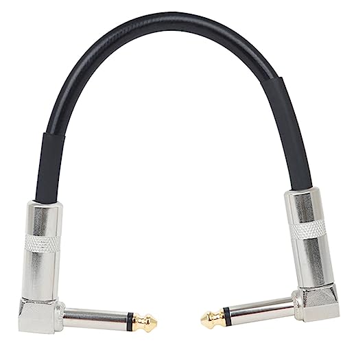 YARNOW Gitarreneffektkabel Mit Metallstecker Instrumentenkabel Für Effektpedale Langlebiges Gitarrenzubehör Für Musiker Und Musikinstrumente von YARNOW