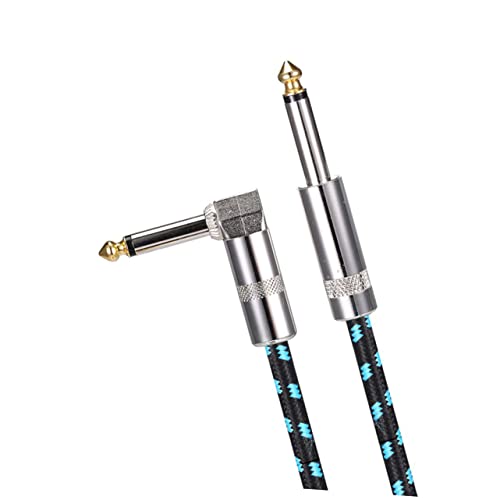 YARNOW Gitarreninstrumentenkabel Hochwertiges Audiokabel für Gitarre Bass Tastatur mit Geräuschunterdrückung und Langlebiger Verarbeitung für Pro Audio YARNOW Gitarreninstrumentenkabel Hochwertiges Audiokabel für Gitarre Bass Tastatur mit Geräuschunterdrückung und Langlebiger Verarbeitung für Pro Audio von YARNOW