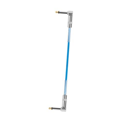 YARNOW Gitarrenkabel Rechte Metallkopf Geräuschreduzierendes Patchkabel für Effektpedale Tragbar für Studio und Live Performances YARNOW Gitarrenkabel Rechte Metallkopf Geräuschreduzierendes Patchkabel für Effektpedale Tragbar für Studio und Live Performances von YARNOW