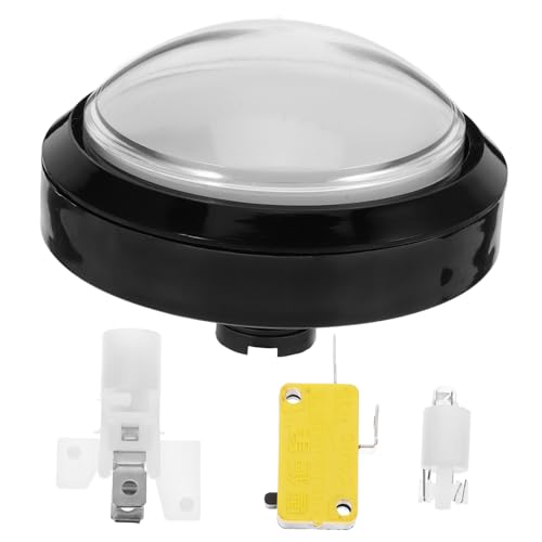 YARNOW Großer Runder LED Druckknopf Für Spielmaschinen Selbstrückstellender Spielknopf Für Spiele Und Zubehör YARNOW Großer Runder LED Druckknopf Für Spielmaschinen Selbstrückstellender Spielknopf Für Spiele Und Zubehör von YARNOW