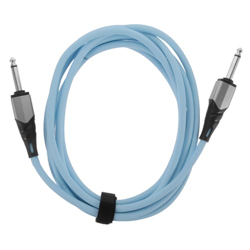 YARNOW Kabel Für Elektrische Gitarre E -gitarrenzubehör Basskabel Für Elektrische Instrumente Patchkabel Gitarre Mischkabel Gitarrenakkorde Gitarren-audiokabel Videokabel Himmelblau Pvc von YARNOW