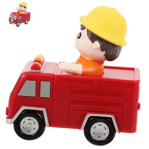 YARNOW Kreative Tortendekoration Feuerwehrwagen für Jungen Geburtstagskuchen Topper Praktische Kuchenverzierung für Partys und für Geburtstagsfeiern und Zusammenkünfte von YARNOW