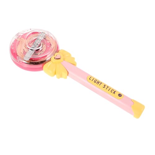 YARNOW Leuchten Feenstab Für Kleine Mädchen Prinzessin Zauberstab Lollipop Leuchten Zauberstab Glow Fairy Zauberstab Ideal Für Cosplay- Und Party -gefälligkeiten (batterie Nicht von YARNOW
