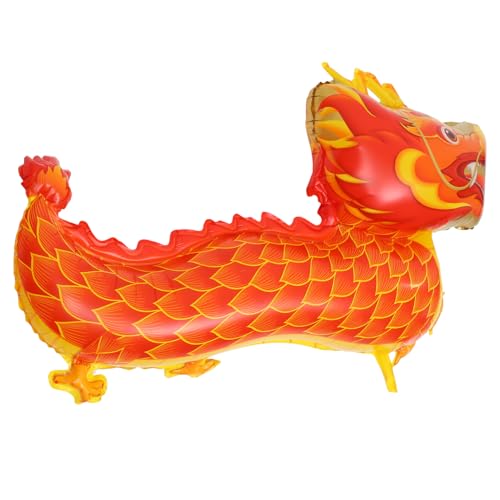 YARNOW Luftballons Drachen Folienballons Neujahrsfeier Deko Gestaltete Drachenballons aus Aluminiumfolie für Partys und Festlichkeiten Langlebig und Leicht Aufzublasen von YARNOW