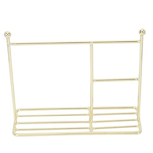 YARNOW Mini Kleiderständer Für Puppen Puppenbekleidungsregal Puppenhaus Zubehör Und Aufbewahrung Von Kleidung Für Puppenliebhaber von YARNOW