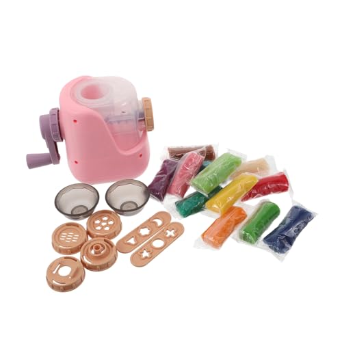 YARNOW Nudelmaschine Manuell Nudelhersteller Modelliermasse DIY Kreativitätsfördernd Lernspielzeug für Mädchen Jungen Familienaktivitäten YARNOW Nudelmaschine Manuell Nudelhersteller Modelliermasse DIY Kreativitätsfördernd Lernspielzeug für Mädchen Jungen Familienaktivitäten von YARNOW