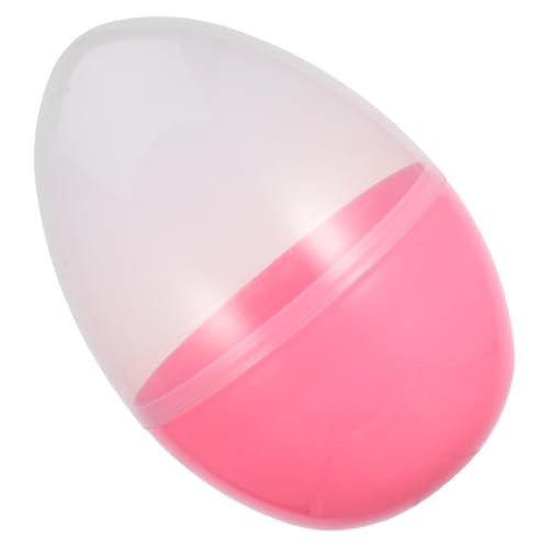 YARNOW Offene Eierschale Zu Ostern Wieder Auffüllbar Verlosen Party Eiförmig Dekoration Verlosung Von Party-eiern Süßigkeiten Befüllbar Leer Ei Favorisieren Urlaub Eier Spiel Leer Plastik von YARNOW