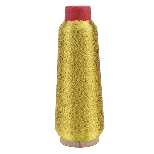 YARNOW Overlockgarn Nähgarn Gold Stickgarn Polyester Basteln Garn Stickerei Metallic Garn Thread für Stickereien Nähmaschine Kreuzstich Hanhnähen 3500 Meter 150D YARNOW Overlockgarn Nähgarn Gold Stickgarn Polyester Basteln Garn Stickerei Metallic Garn Thread für Stickereien Nähmaschine Kreuzstich Hanhnähen 3500 Meter 150D von YARNOW