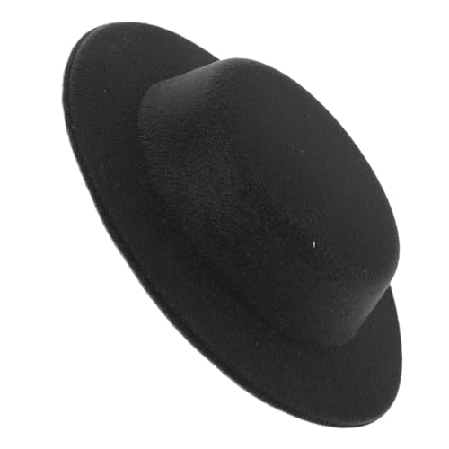 YARNOW Puppenhut Mini -Top -Hüte Puppenhüte Minihüte zum Basteln Mini-Hüte Mini-Zylinder Mini-Bowlerhut Stoff Schwarz YARNOW Puppenhut Mini -Top -Hüte Puppenhüte Minihüte zum Basteln Mini-Hüte Mini-Zylinder Mini-Bowlerhut Stoff Schwarz von YARNOW