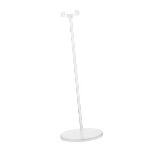 YARNOW Puppenständer Displayhalter für Actionfiguren Transparenter mit Verstellbarem Taillenclip für Sichere Stabilität Einfache Einrichtung und Kompatibilität von YARNOW